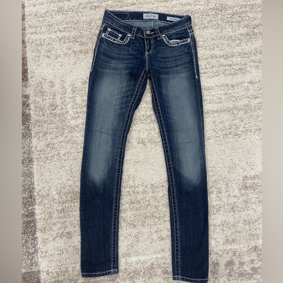 Buckle Skinny jeans size 26L - Picture 1 of 6